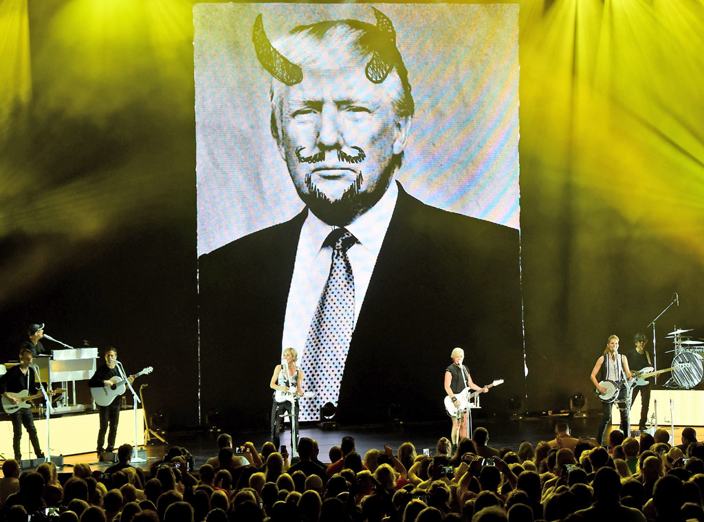 Dixie Chicks, Donald Trump with Horns Dixie Chicks, Donald Trump with Horns